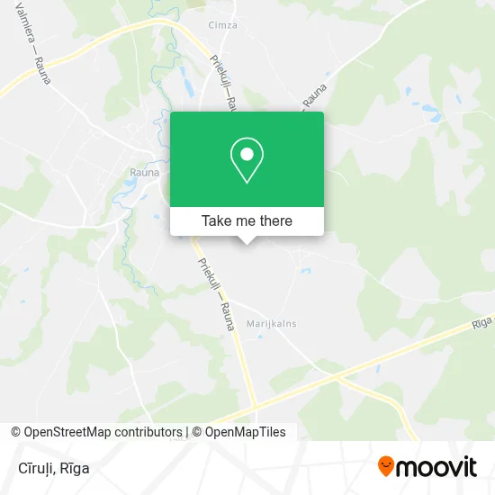 Cīruļi map