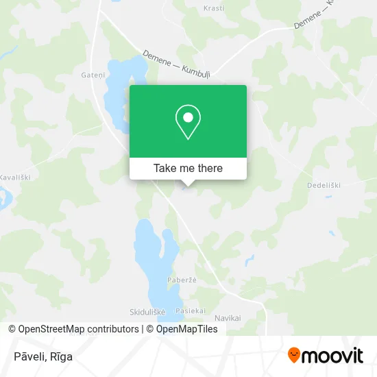 Pāveli map