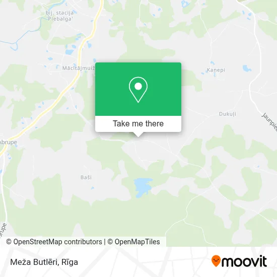 Meža Butlēri map