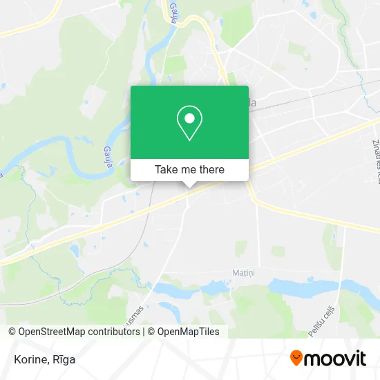 Korine map