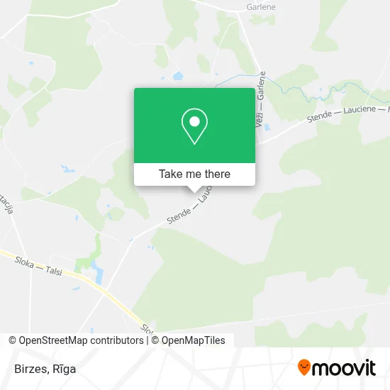 Birzes map