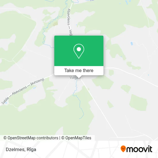 Dzelmes map