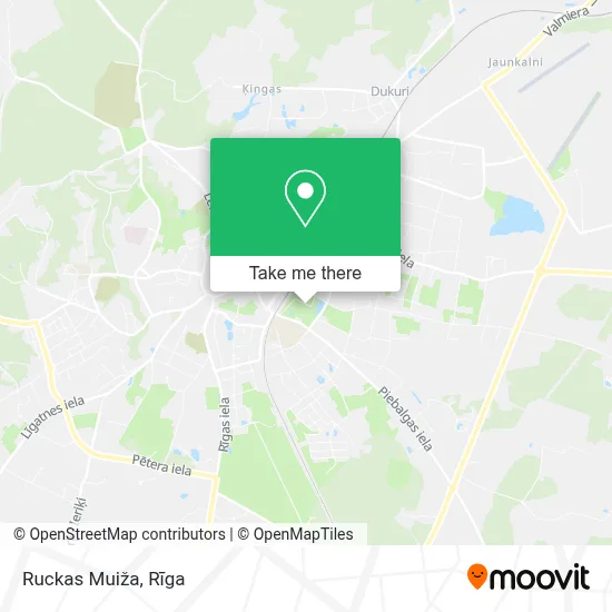 Ruckas Muiža map