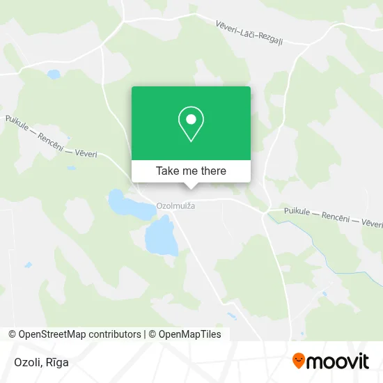 Ozoli map