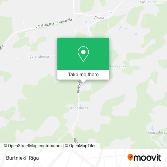 Burtnieki map