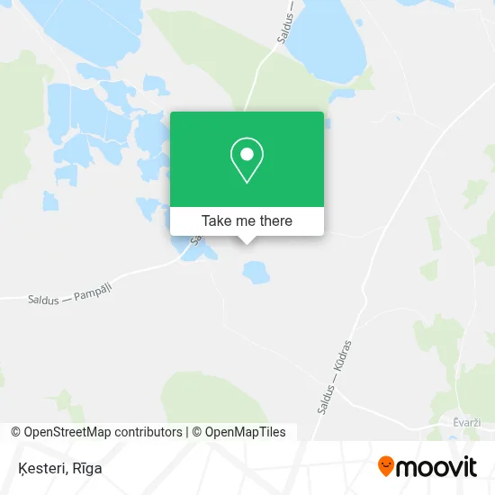 Ķesteri map