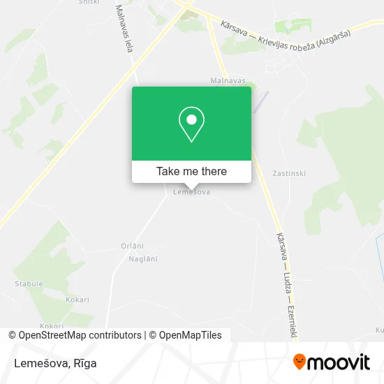 Lemešova map