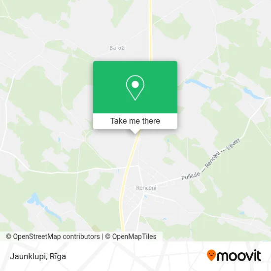 Jaunklupi map