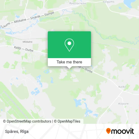 Spāres map