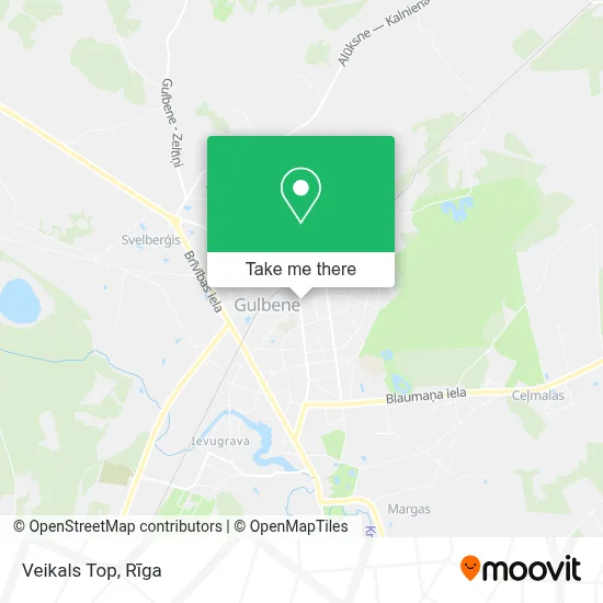 Veikals Top map