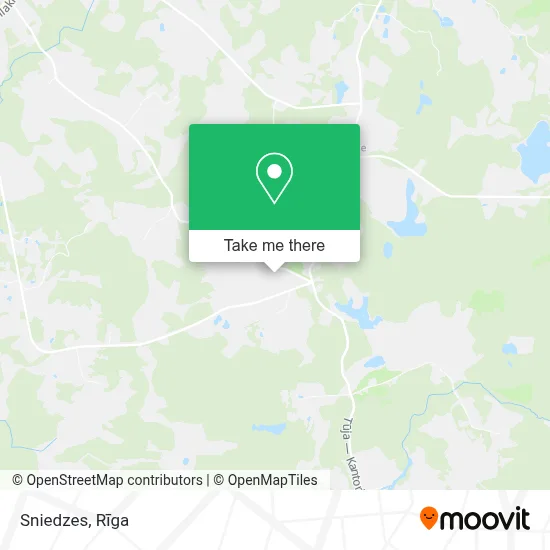 Sniedzes map