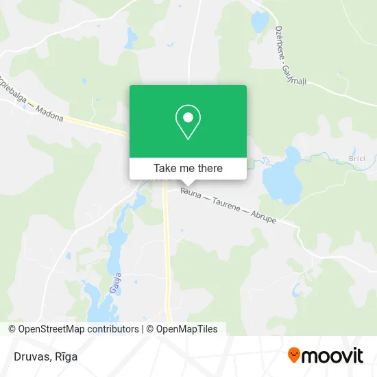 Druvas map