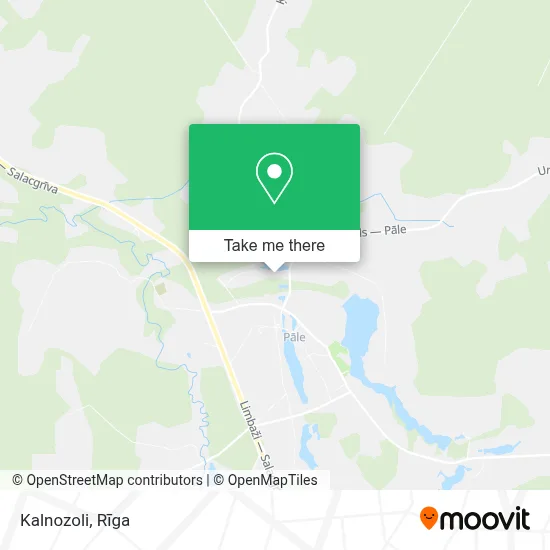Kalnozoli map