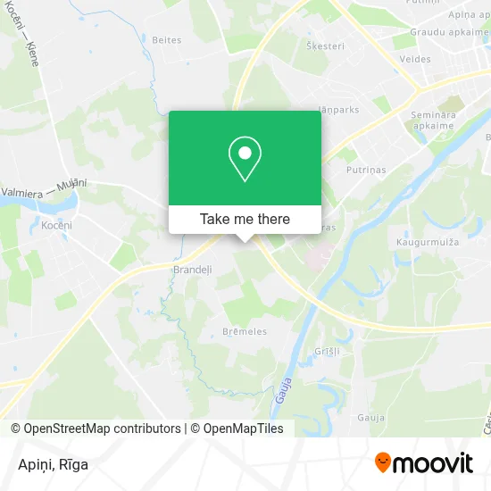 Apiņi map