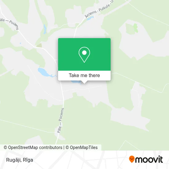 Rugāji map