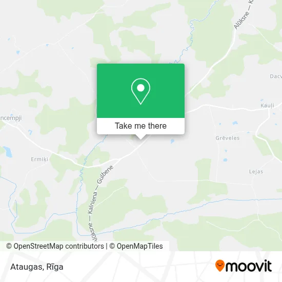 Ataugas map