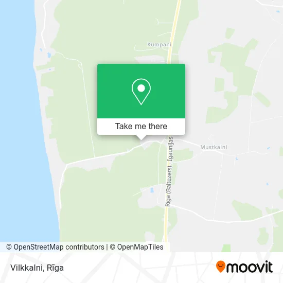 Vilkkalni map