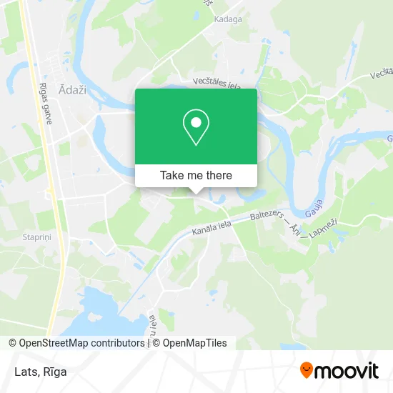 Lats map