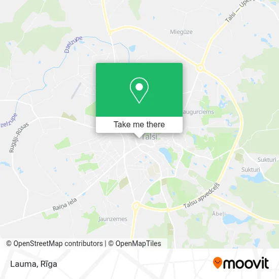 Lauma map