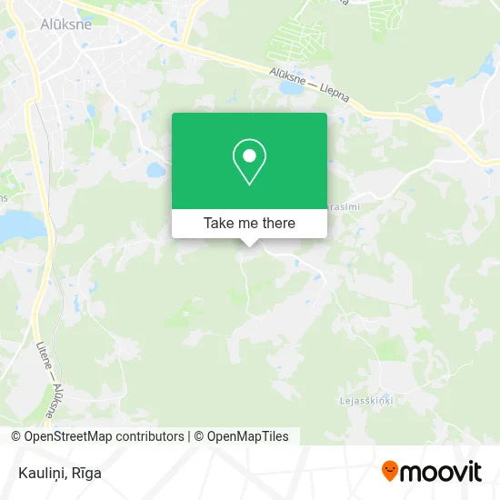 Kauliņi map