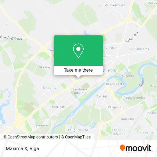 Maxima X map