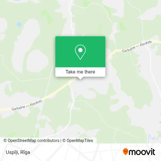 Uspīļi map