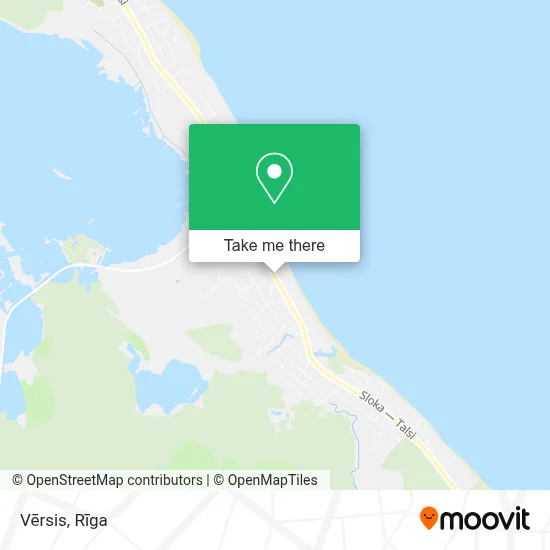Vērsis map
