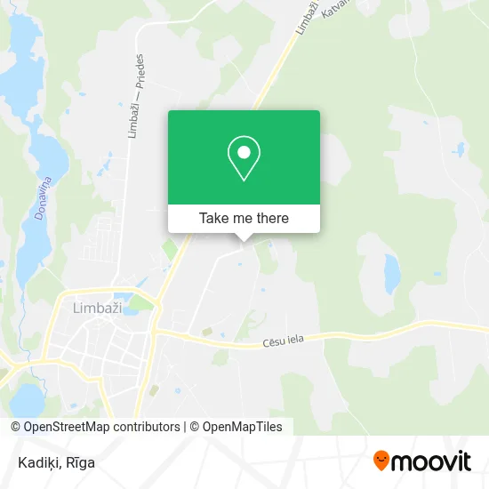 Kadiķi map