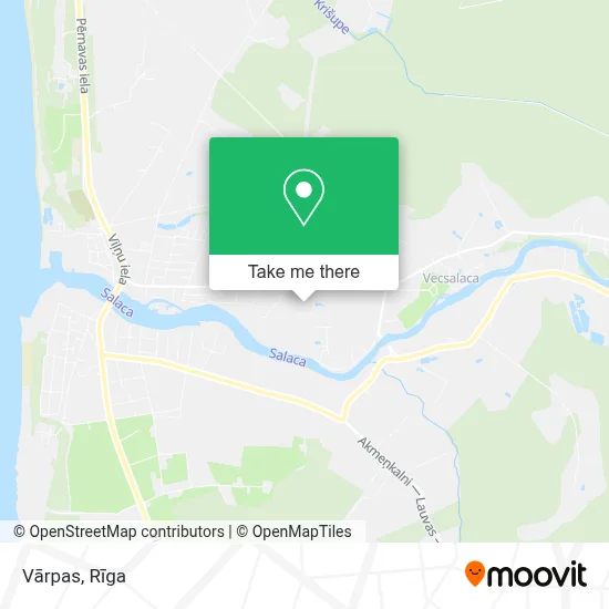 Vārpas map