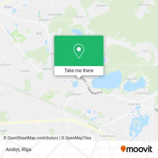 Andiņi map