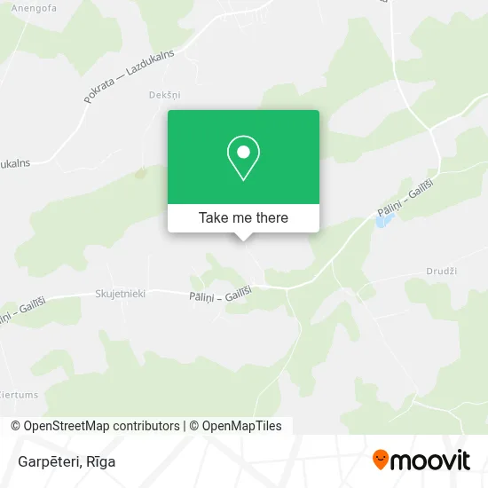 Garpēteri map
