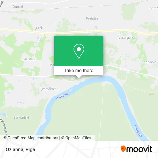 Ozianna map