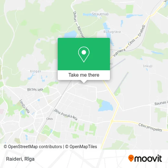 Raideri map