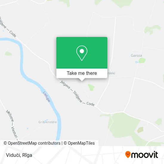 Viduči map