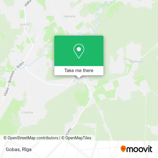 Gobas map