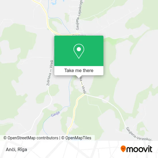 Anči map