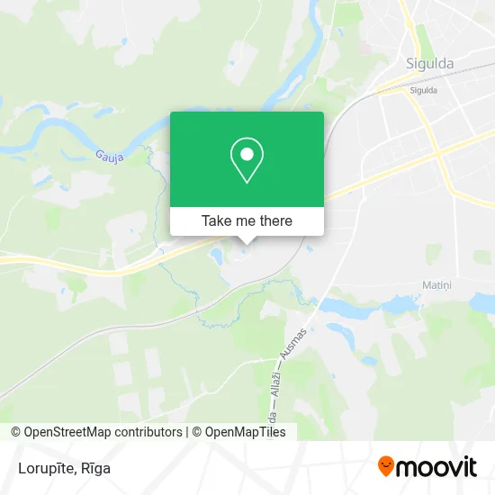Lorupīte map