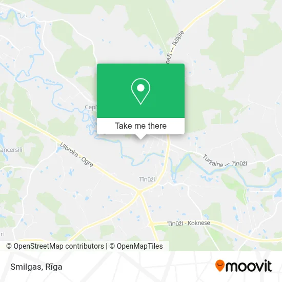 Smilgas map