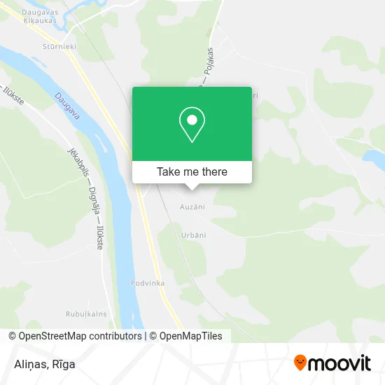 Aliņas map