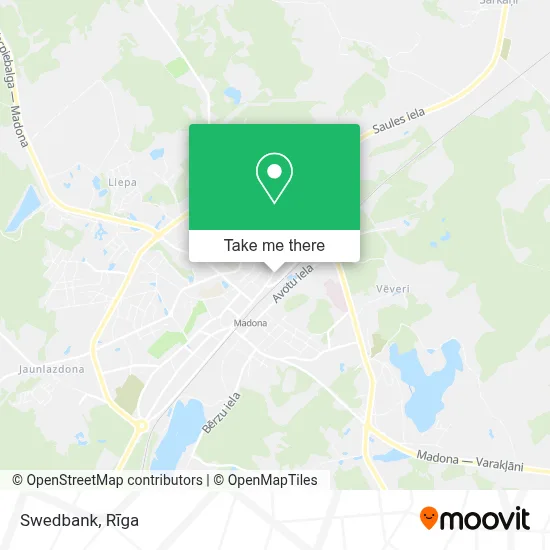 Swedbank map