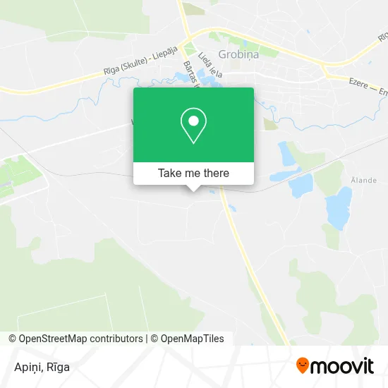 Apiņi map