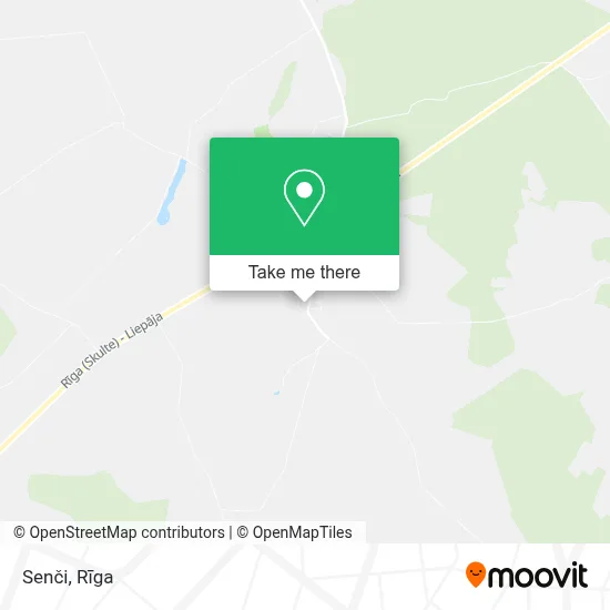 Senči map