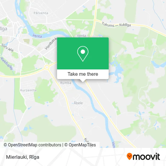 Mierlauki map