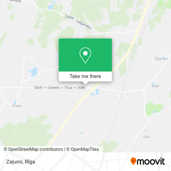 Zaļumi map