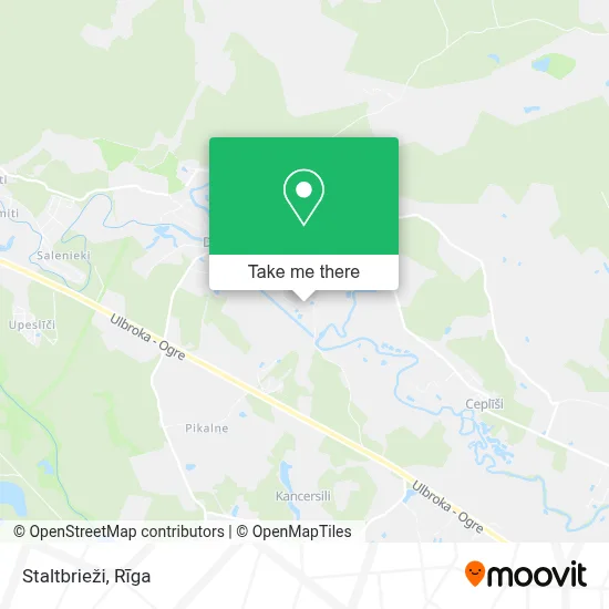 Staltbrieži map