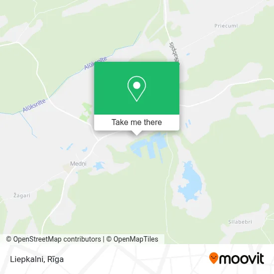 Liepkalni map