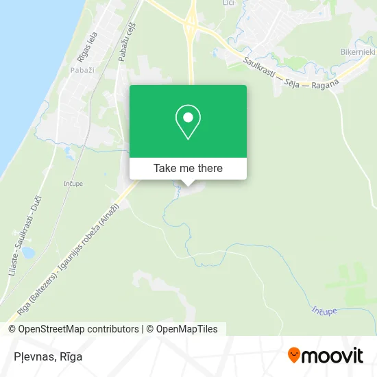 Pļevnas map
