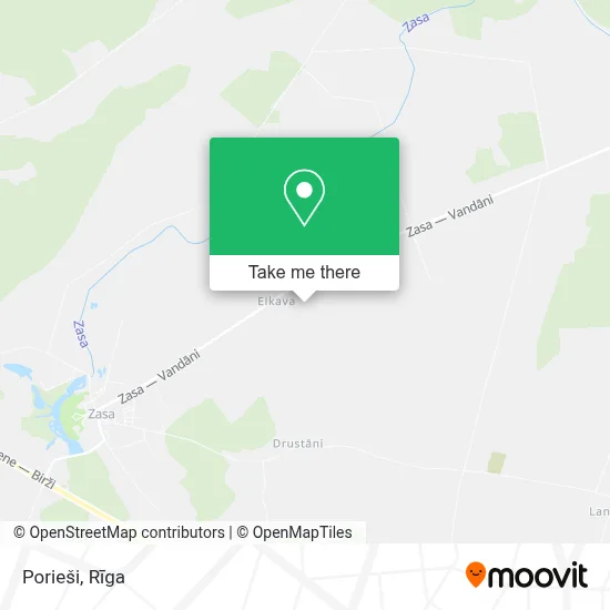 Porieši map