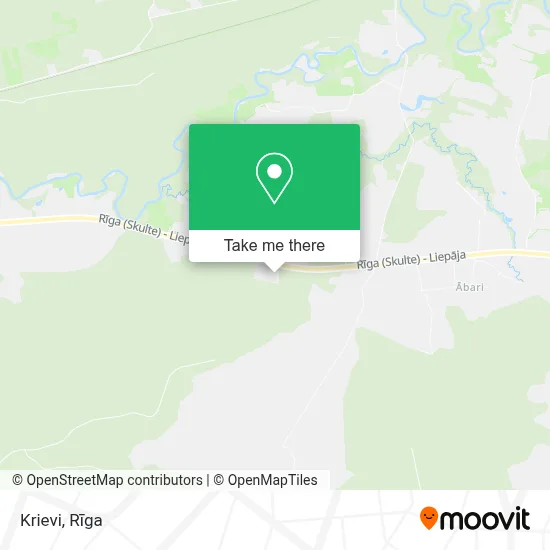 Krievi map