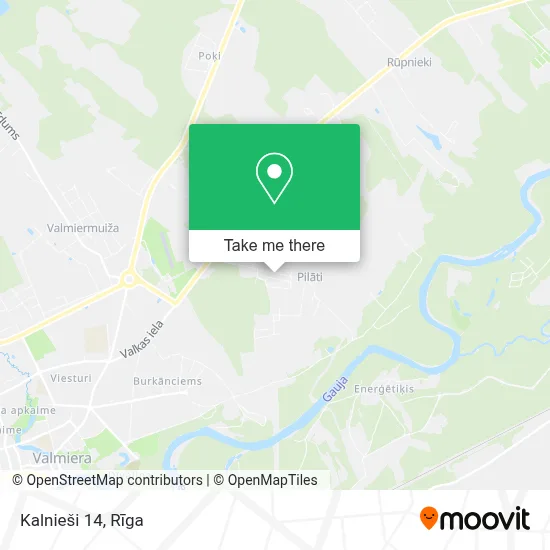 Kalnieši 14 map
